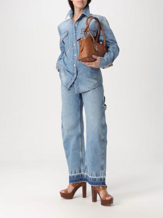 26SS 스텔라 맥카트니 라이더 숄더백 7B0138WP0533 5742 Brown - STELLA MCCARTNEY