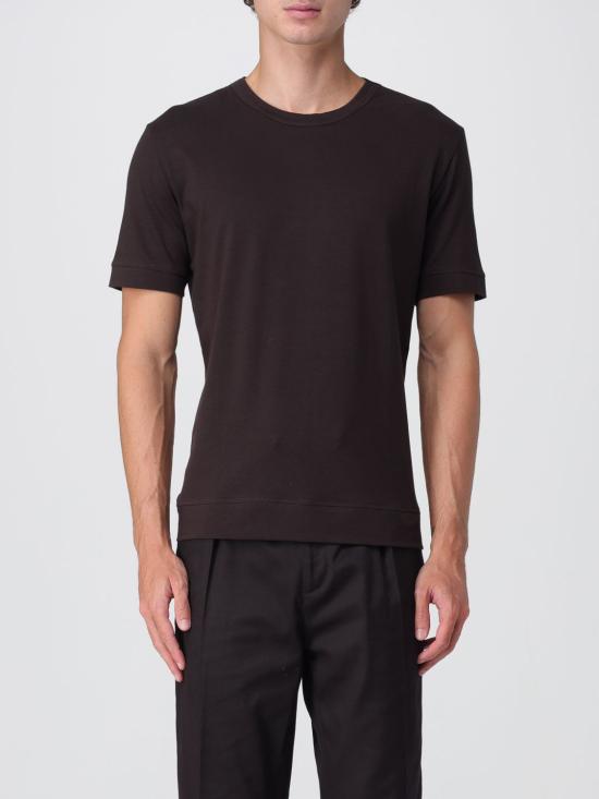 25FW 파올로페코라 반팔 티셔츠 F0124074 2358 Brown