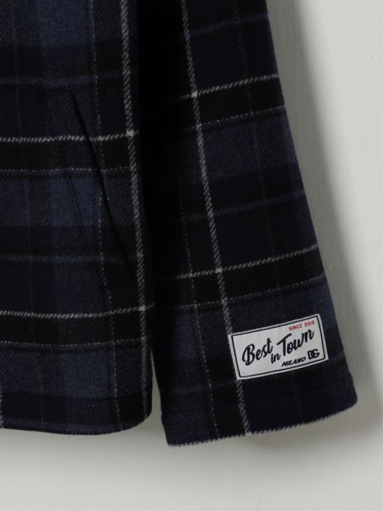 25FW [키즈] 돌체앤가바나 코트 L42C36FQZAL S8100 Blue - DOLCE & GABBANA