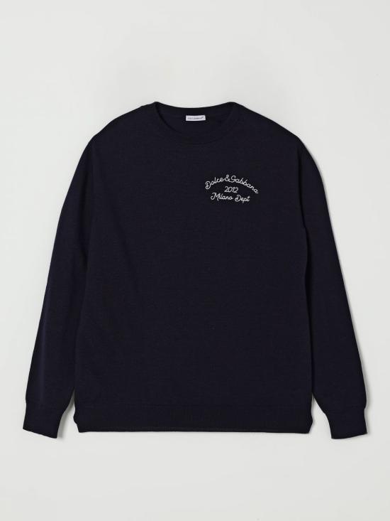 25FW [키즈] 돌체앤가바나 풀오버 L4KWE2JDVCA B3895 Blue