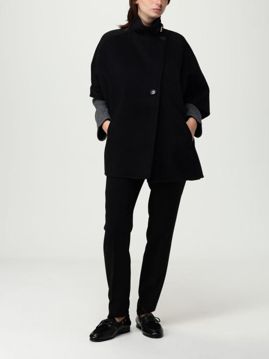 25FW 막스마라 데릭 캐시미어 케이프 2524736151600 009 Black - MAX MARA