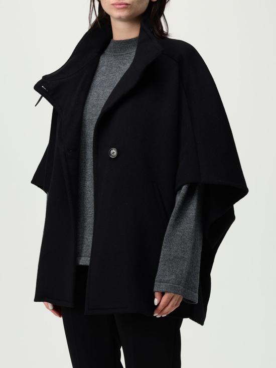 25FW 막스마라 데릭 캐시미어 케이프 2524736151600 009 Black - MAX MARA