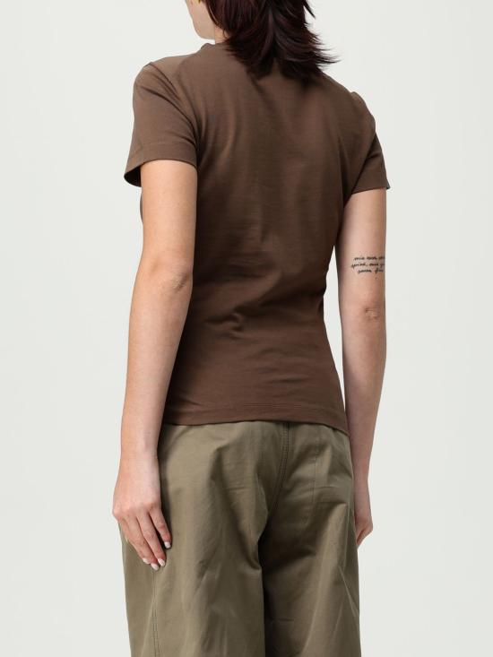 25FW 모스키노 반팔 티셔츠 07078236 1095 Grey - MOSCHINO