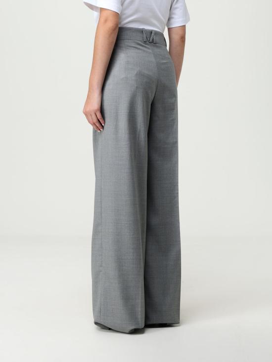 25FW 모스키노 팔라초 팬츠 03145538 0505 Black 1 - MOSCHINO