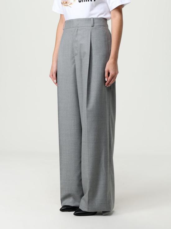 25FW 모스키노 팔라초 팬츠 03145538 0505 Black 1 - MOSCHINO