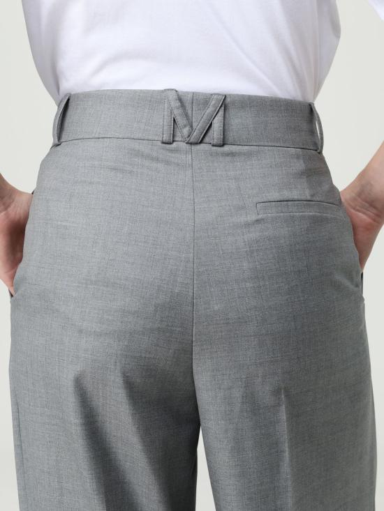 25FW 모스키노 팔라초 팬츠 03145538 0505 Black 1 - MOSCHINO