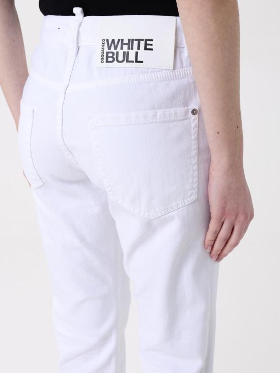 25FW 디스퀘어드2 데님 팬츠 S75LB0938S39781 100 White - DSQUARED2