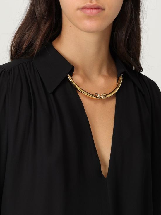 25FW 엘리자베타프랜치 블라우스 CA123 110 Black - ELISABETTA FRANCHI