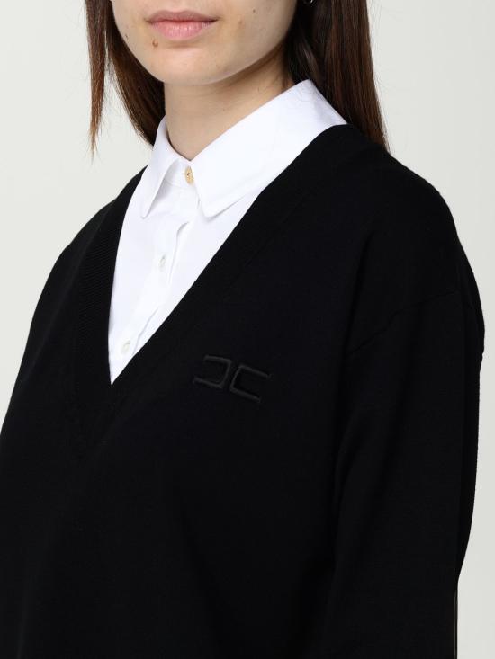 25FW 엘리자베타프랜치 숏 원피스 AM09T 222 Black - ELISABETTA FRANCHI