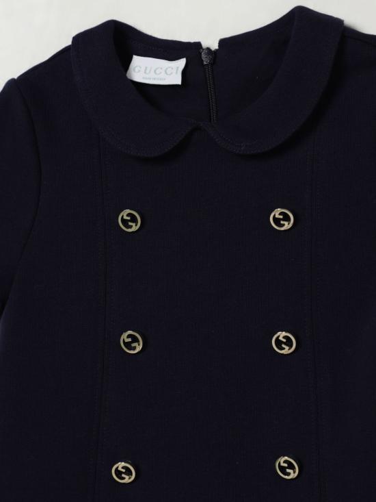 25FW [키즈] 구찌 원피스 808715XJHDY 4780 Blue - GUCCI