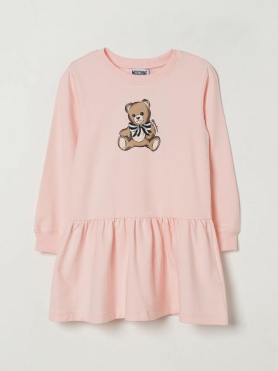 25FW [키즈] 모스키노 원피스 HDV0H7LDA16 50209 Pink