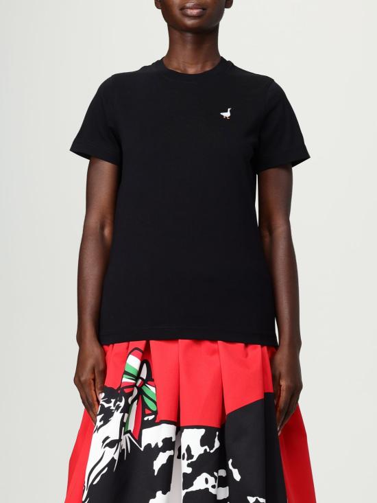 25FW 모스키노 반팔 티셔츠 07140541 3555 Black