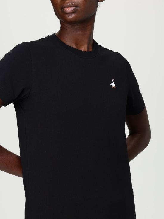 25FW 모스키노 반팔 티셔츠 07140541 3555 Black - MOSCHINO