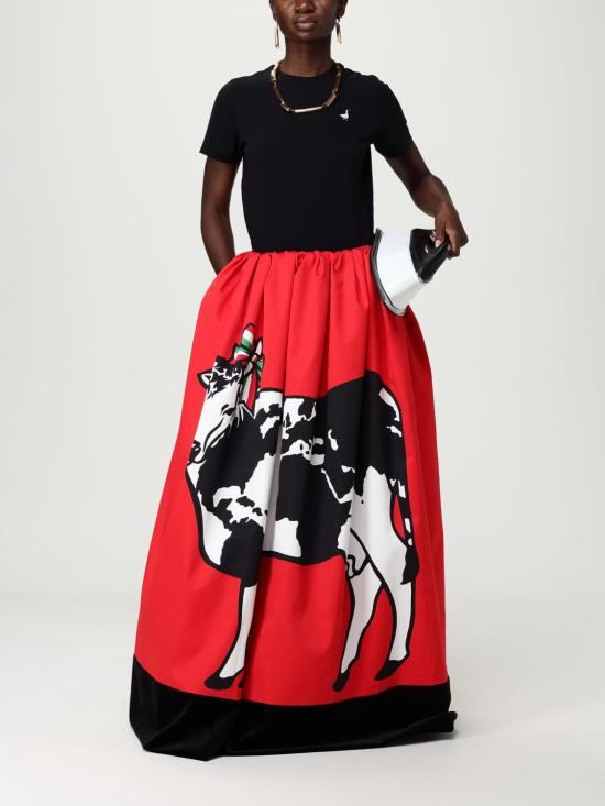 25FW 모스키노 반팔 티셔츠 07140541 3555 Black - MOSCHINO