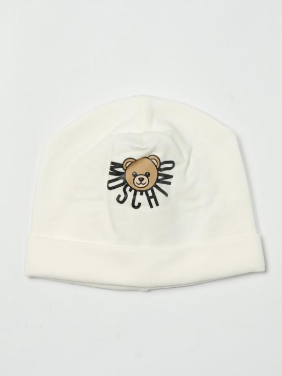 25FW [키즈] 모스키노 모자 MXX031LDA17 10063 White