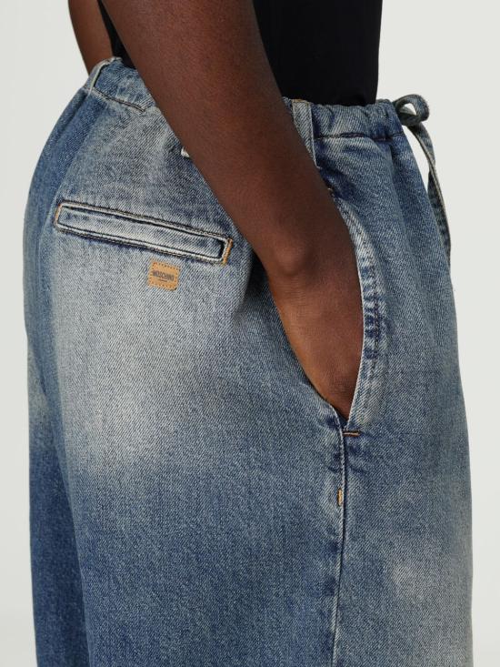 25FW 모스키노 데님 팬츠 03368221 1329 Denim - MOSCHINO