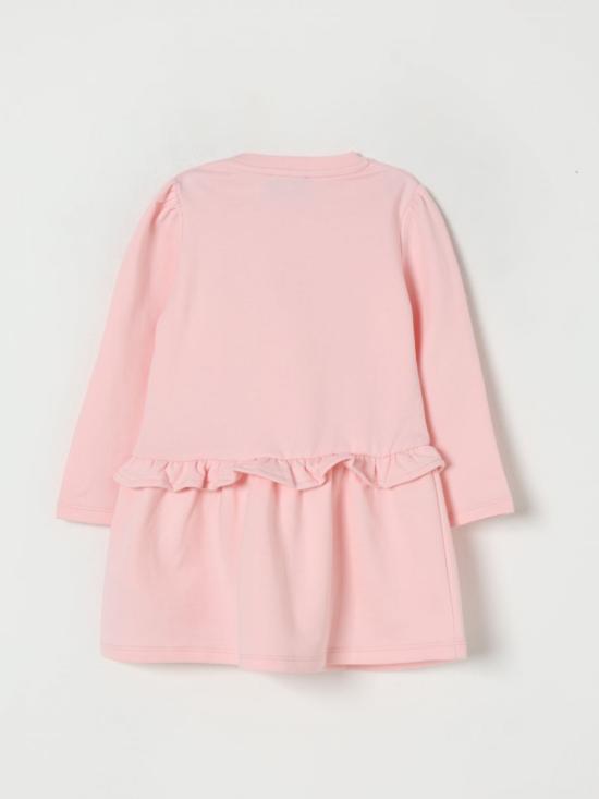 25FW [키즈] 모스키노 점프수트 MDV0D1LCA60 50209 Pink - MOSCHINO