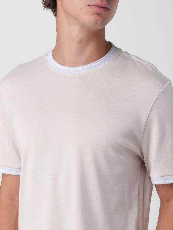 25FW 일레븐티 반팔 티셔츠 L75TSHL05TES0L305 21301 Sand - ELEVENTY