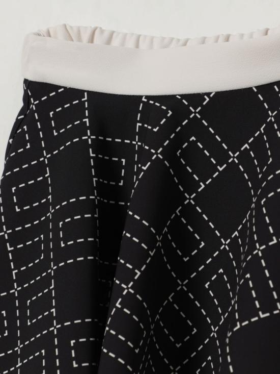 25FW [키즈] 엘리자베타프랜치 스커트 EGGO051GA023 D948 Black - ELISABETTA FRANCHI