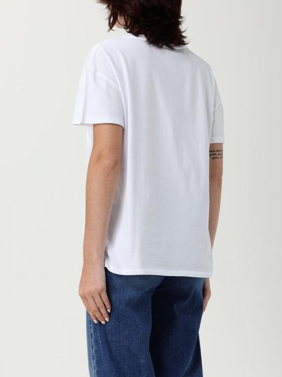 25FW 리우조 반팔 티셔츠 MF5412JS923 M9789 White - LIU JO