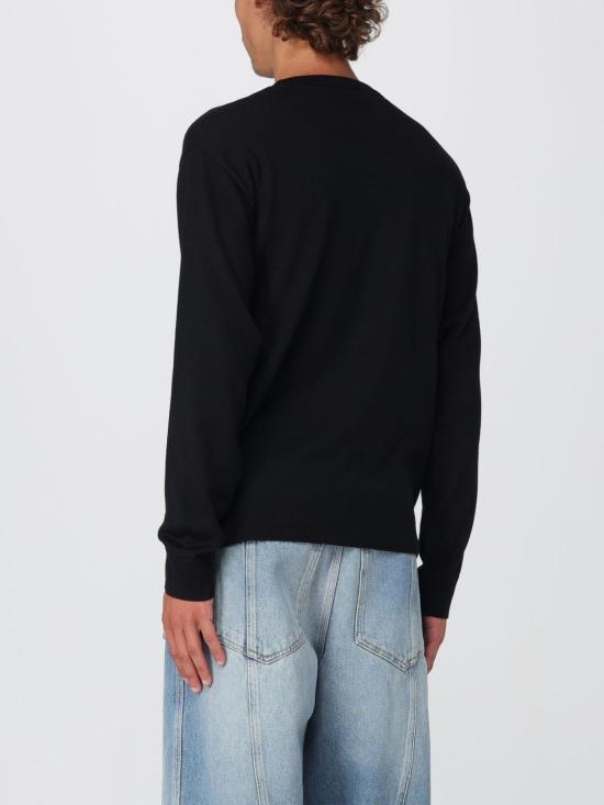 25FW 모스키노 스웨터 09295200 2555 Black - MOSCHINO