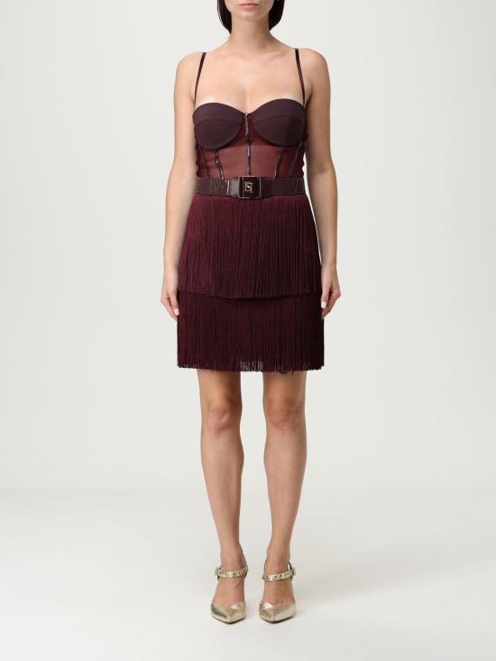 25FW 엘리자베타프랜치 미디 원피스 AB825 EA4 Wine