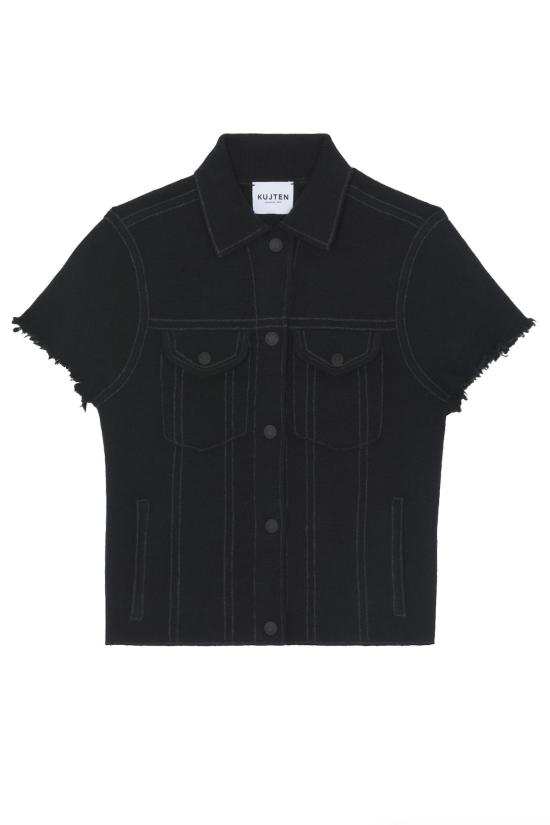  쿠즈텡 자켓 쿠이텐 제신다 누아르 재킷