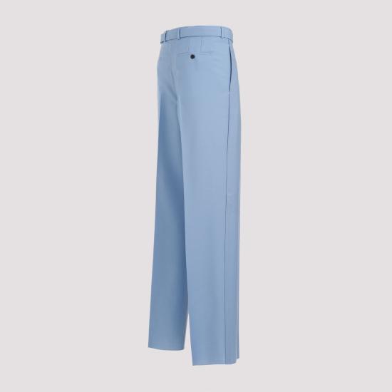  랑방 스트레이트 팬츠 RMTR00225858P24 134 BLUE - LANVIN
