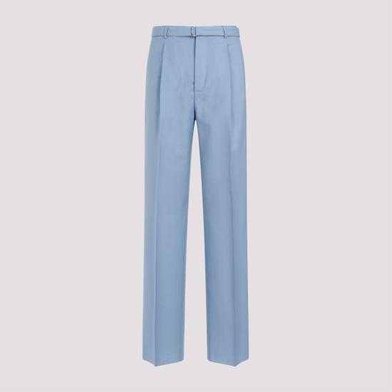  랑방 스트레이트 팬츠 RMTR00225858P24 134 BLUE - LANVIN