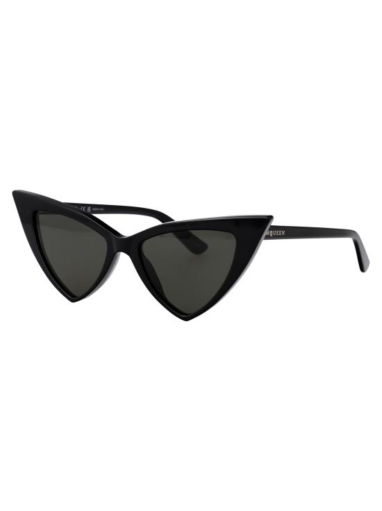 26SS 알렉산더 맥퀸 선글라스 AM0518S 002 black - ALEXANDER MCQUEEN
