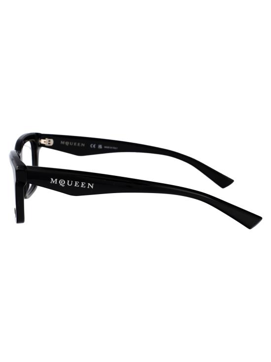 26SS 알렉산더 맥퀸 안경 AM0476O 001 black - ALEXANDER MCQUEEN