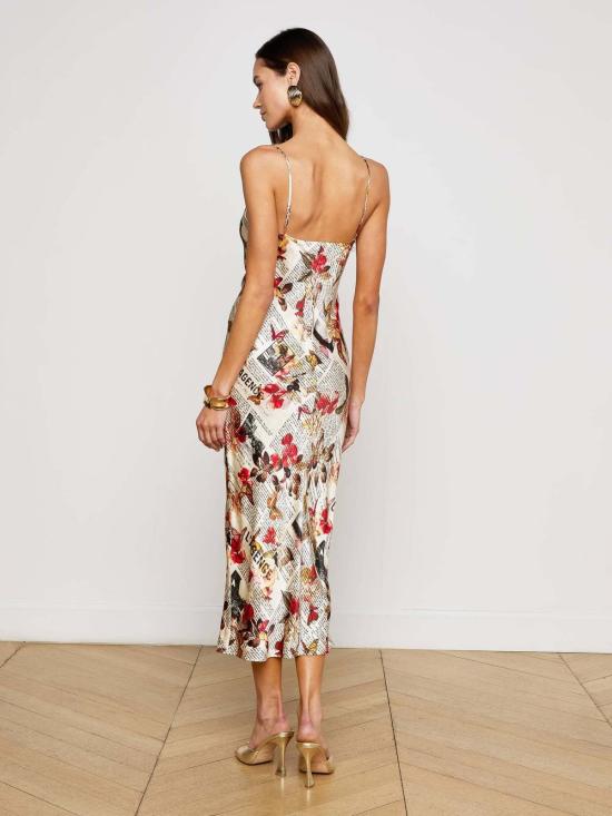  라장스 롱 원피스 세리디 드레스 - L'AGENCE