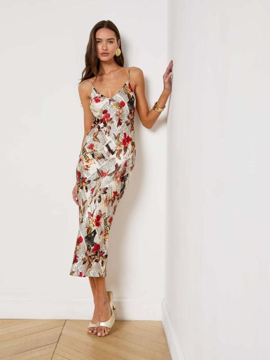  라장스 롱 원피스 세리디 드레스 - L'AGENCE