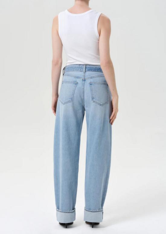  에이골디 데님 팬츠 아골드 커프드 테이퍼 진 듀 포인트 - AGOLDE