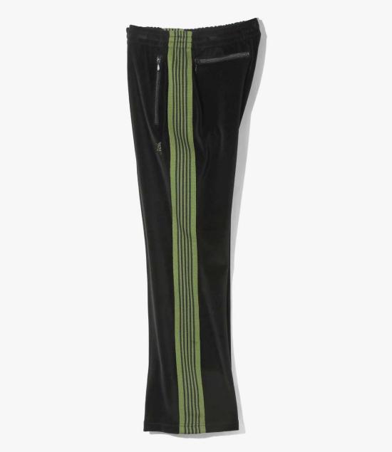  니들스 트레이닝/조거 팬츠 부츠컷 트랙 팬츠 C/Pe 벨루어 - NEEDLES