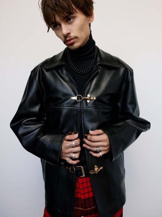  어니스트 더블유 베이커 네크리스 어니스트 W. 베이커 아게이트 진주 목걸이 블랙 - ERNEST W. BAKER