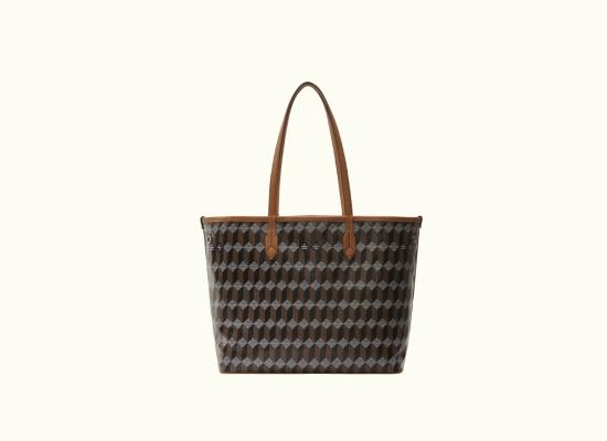 26FW 오디파트 토트백 BWTT005 283 COGNAC NOIR