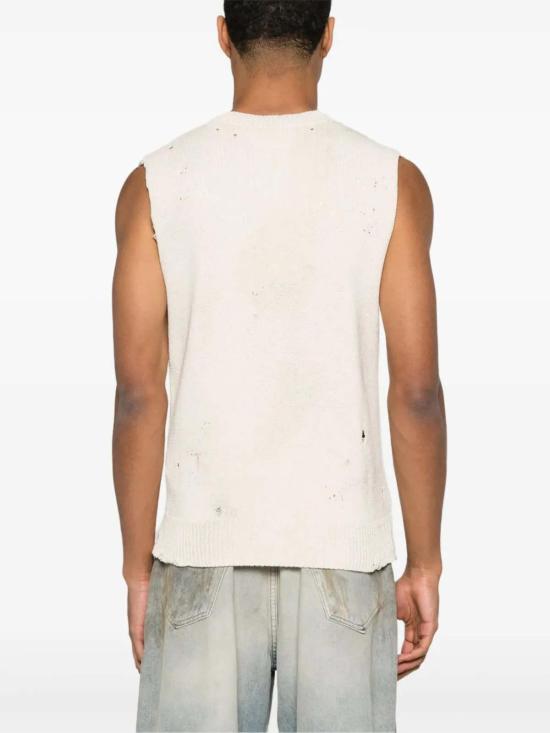  MM6 메종마르지엘라 베스트 Mm6 메종 마르지엘라 질레  크림 - MM6 MAISON MARGIELA