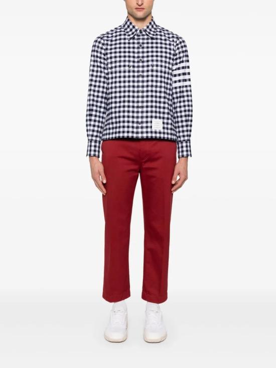 25FW 톰브라운 셔츠 MWL417AF0945 415 NAVY - THOM BROWNE