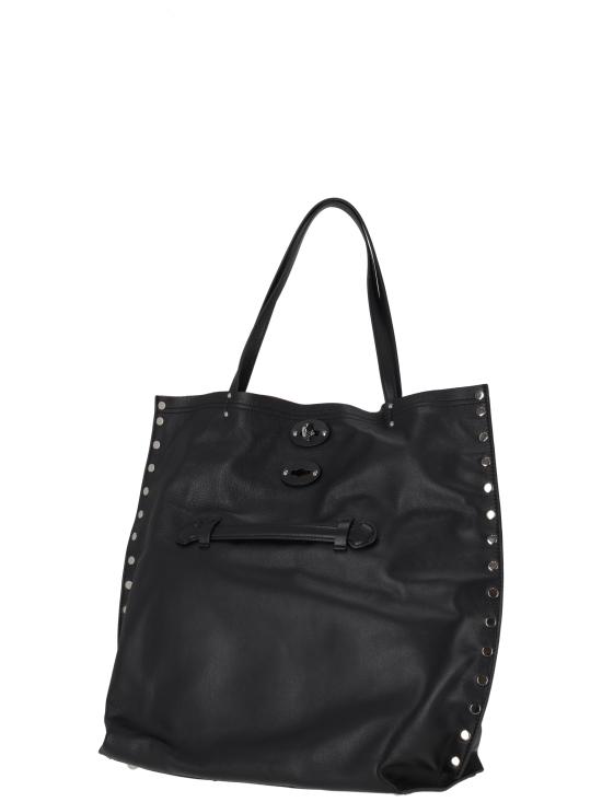 26SS 자넬라토 토트백 0687901910000M Z0001 BLACK LAVAGNA - ZANELLATO