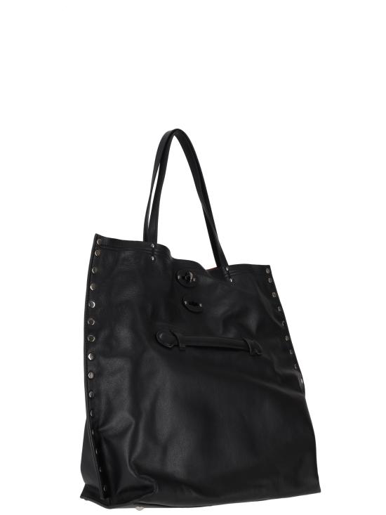 26SS 자넬라토 토트백 0687901910000M Z0001 BLACK LAVAGNA - ZANELLATO