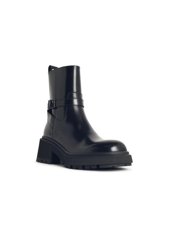 25FW 지미추 코니 앵클 부츠 CONNY FLAT HKBBLACK Black - JIMMY CHOO