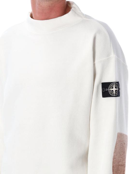 25FW 스톤 아일랜드 니트웨어 S156100001S00T2 V0099 NATURAL WHITE - STONE ISLAND
