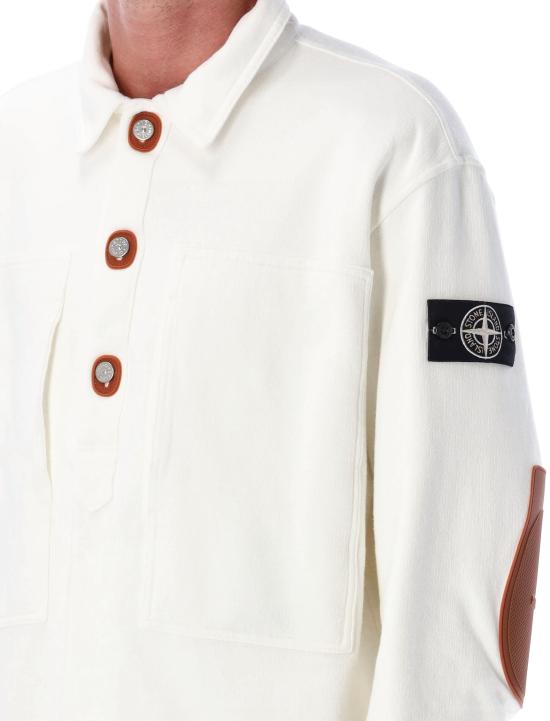 25FW 스톤 아일랜드 자켓 S154100001S00T2 V0099 NATURAL WHITE - STONE ISLAND