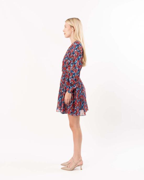  살로니 숏 원피스 블라이드 B 미니 드레스 메추라기 하늘 - SALONI