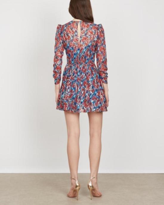  살로니 숏 원피스 블라이드 B 미니 드레스 메추라기 하늘 - SALONI