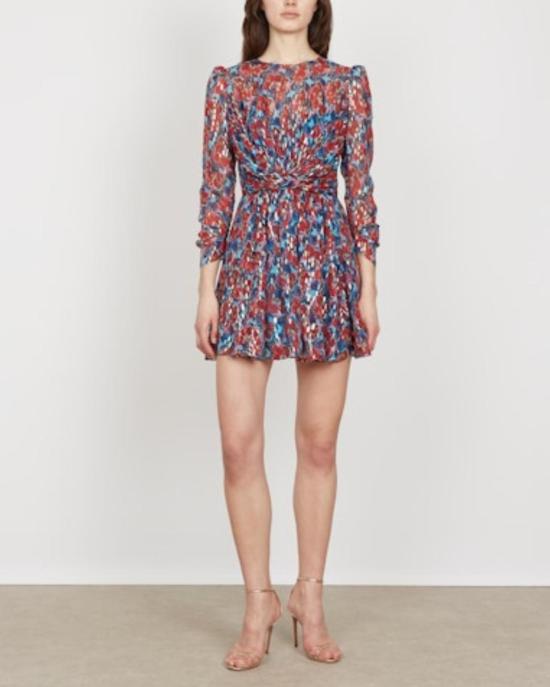  살로니 숏 원피스 블라이드 B 미니 드레스 메추라기 하늘 - SALONI