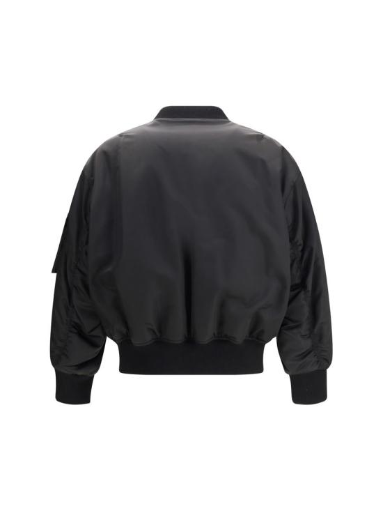 25FW 생로랑 봄버 자켓 838713YZ9BV 1000 Black - SAINT LAURENT