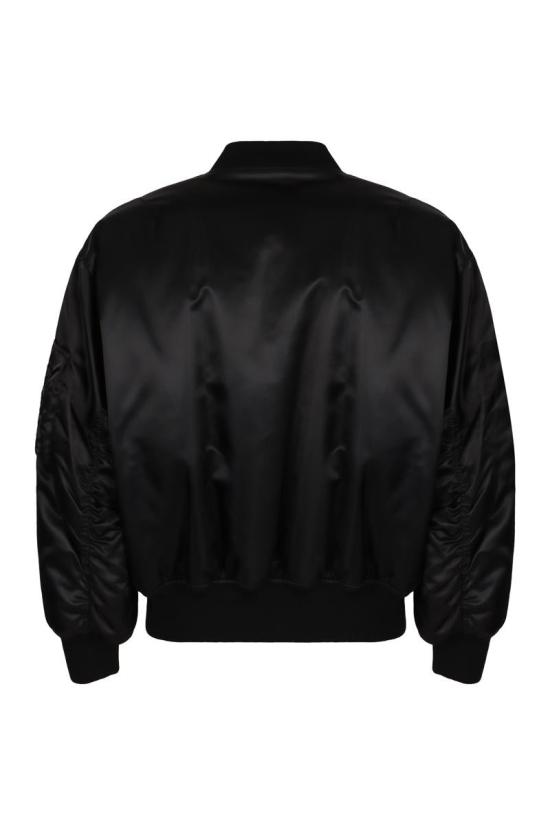 25FW 생로랑 봄버 자켓 838713YZ9BV 1000 Black - SAINT LAURENT