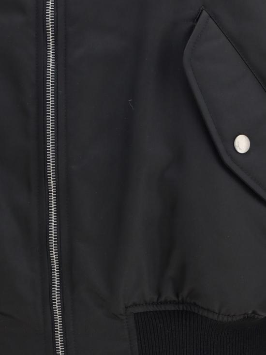 25FW 생로랑 봄버 자켓 838713YZ9BV 1000 Black - SAINT LAURENT